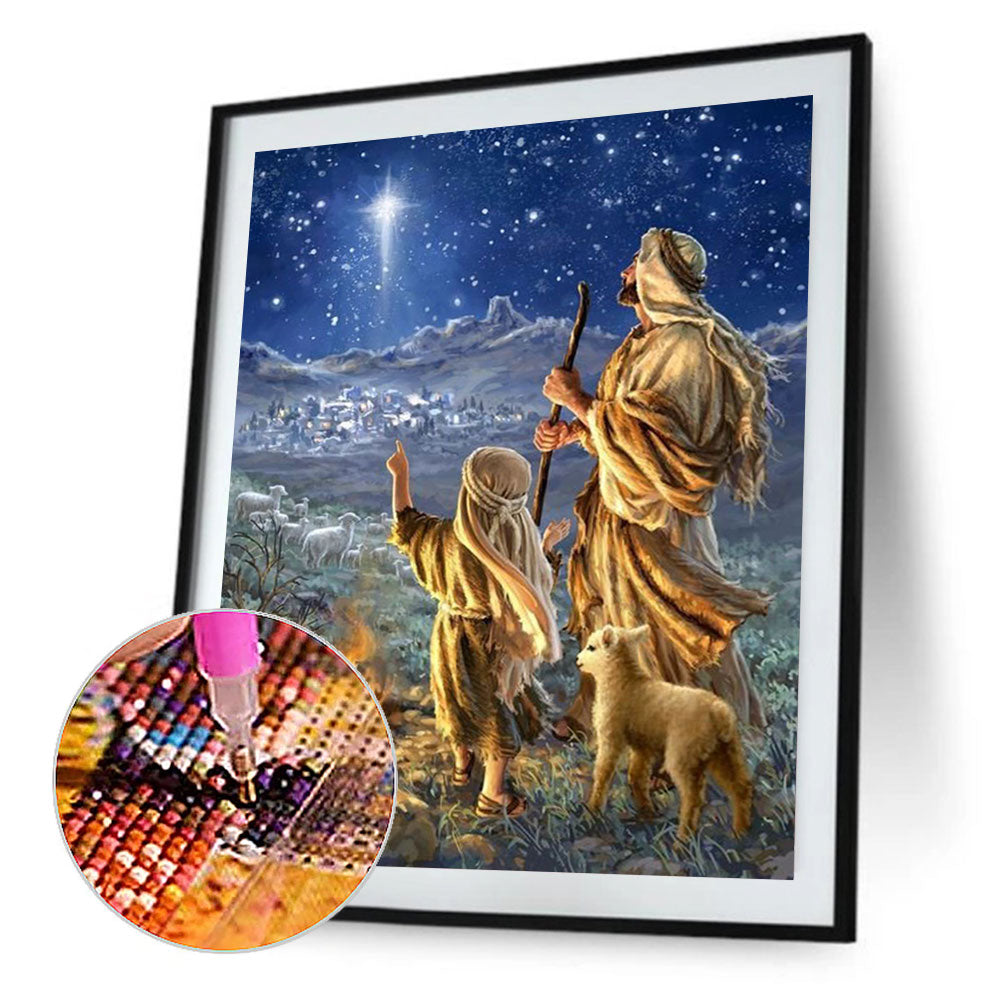 Faith In Jesus - Full Round Drill Diamond Painting 30*40CM