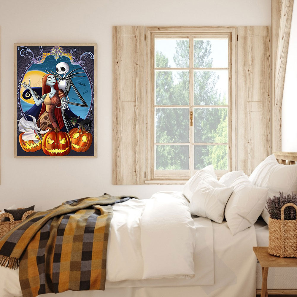 Animation Film-Night In The Weird City - Full Round Drill Diamond Painting 40*50CM