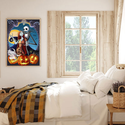 Animation Film-Night In The Weird City - Full Round Drill Diamond Painting 40*50CM