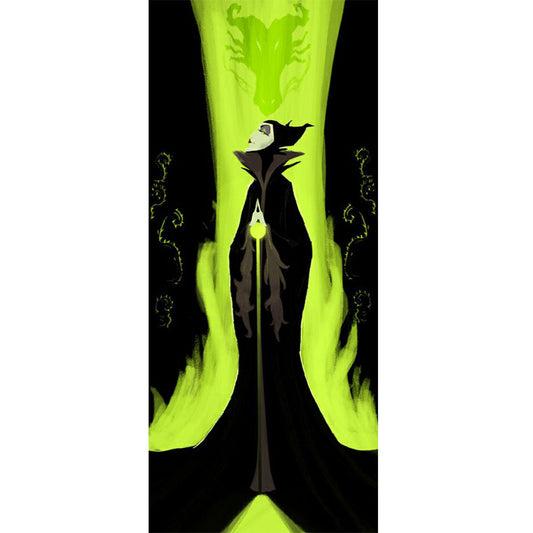 Maleficent Witch - Full Round Drill Diamond Painting 30*70CM