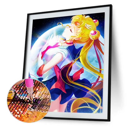 Sailor Moon - Full Round Drill Diamond Painting 30*40CM