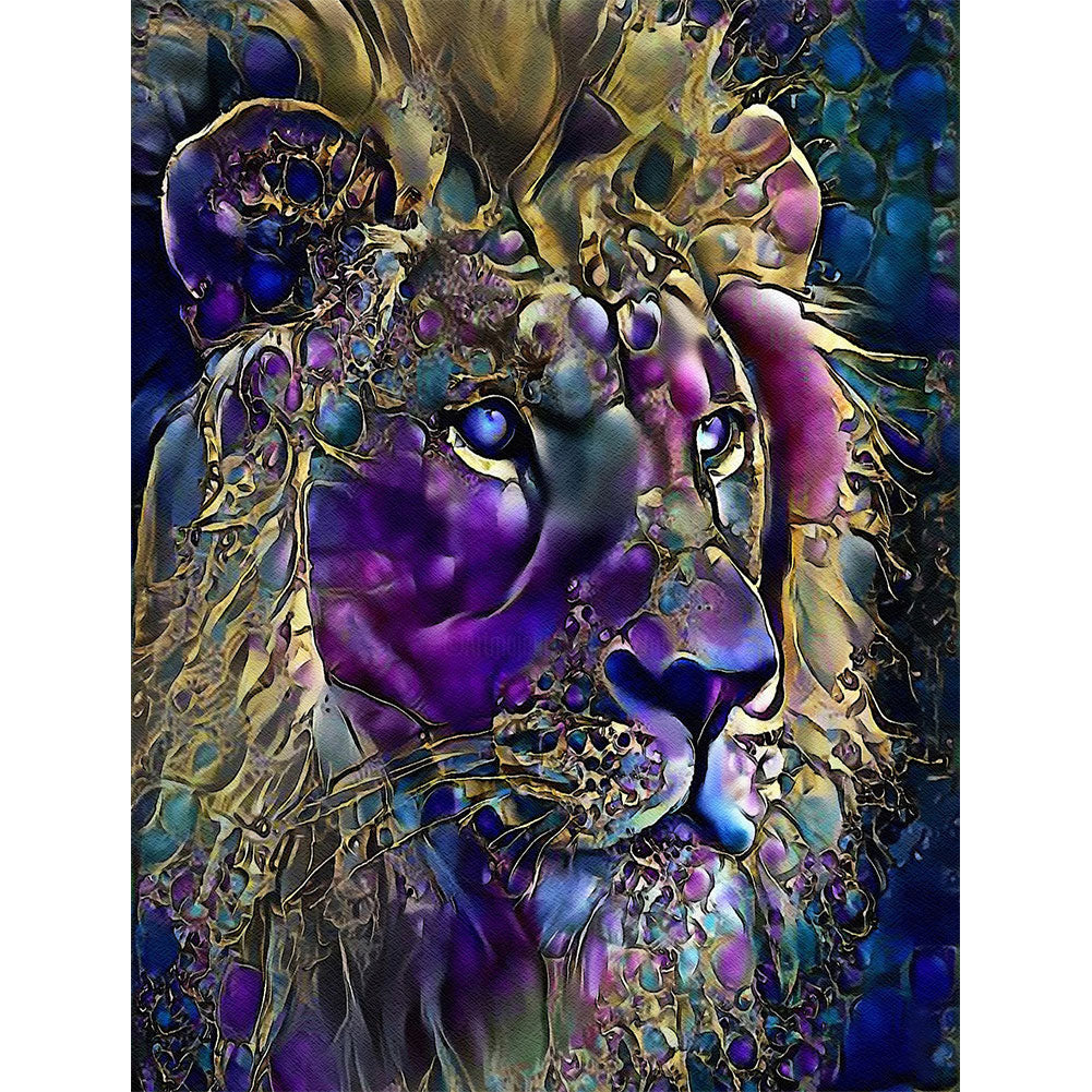 Artist Lion - Full Square Drill Diamond Painting 50*60CM