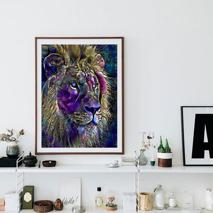 Artist Lion - Full Square Drill Diamond Painting 50*60CM