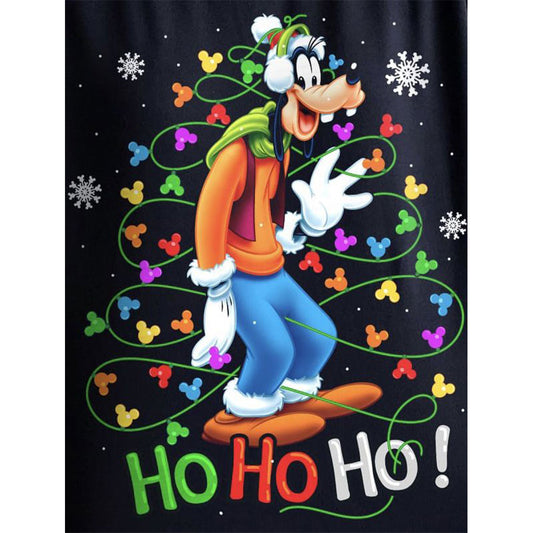 Christmas Disney Goofy Dog - Full Round Drill Diamond Painting 30*40CM