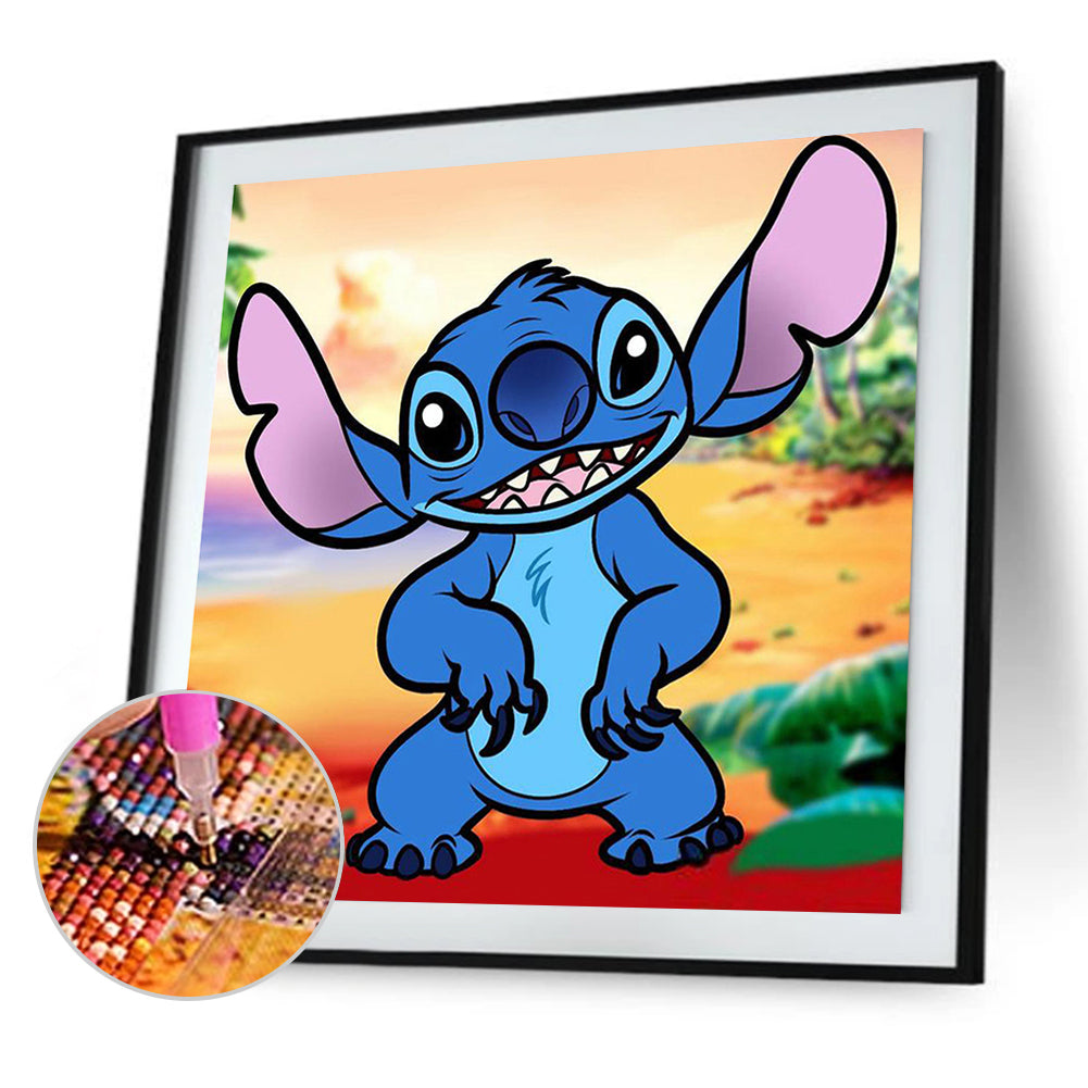 Disney Stitch - Full Square Drill Diamond Painting 30*30CM