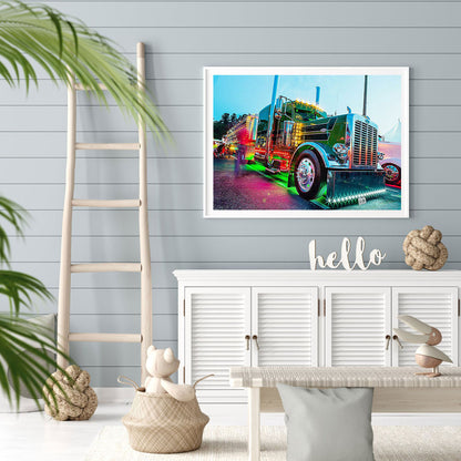 Big Truck - Full Round Drill Diamond Painting 50*40CM