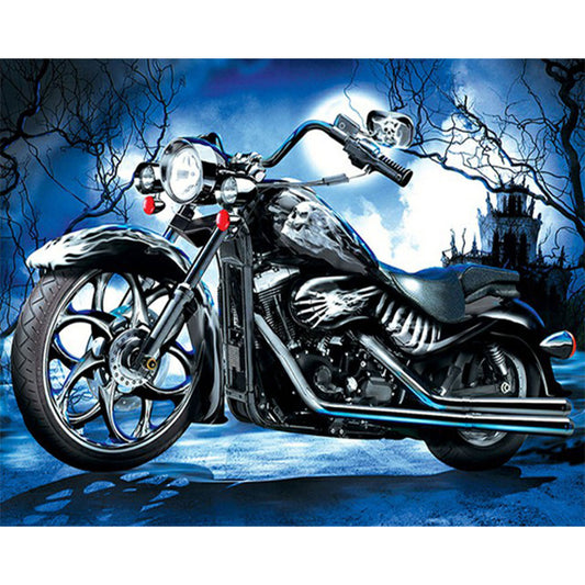 Motorcycle - Full Round Drill Diamond Painting 50*40CM