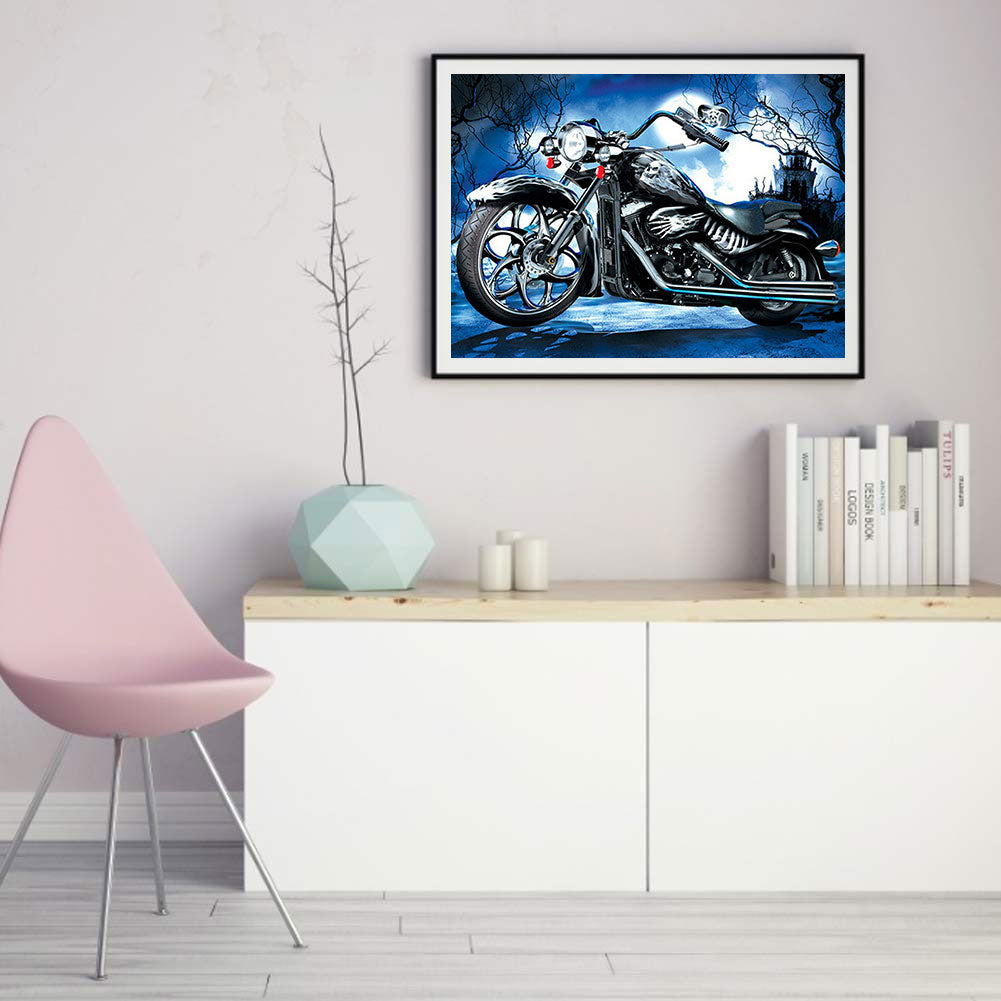 Motorcycle - Full Round Drill Diamond Painting 50*40CM