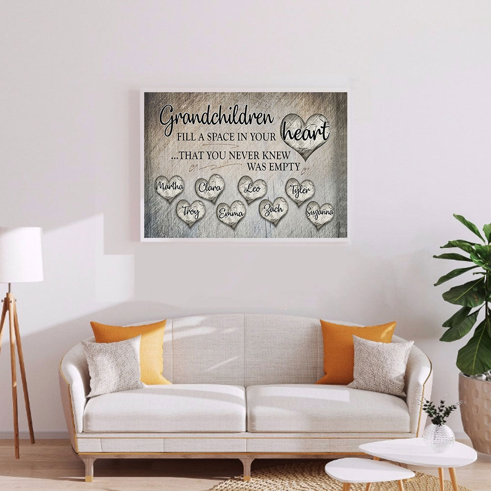 English Alphabet - Full Round Drill Diamond Painting 60*50CM