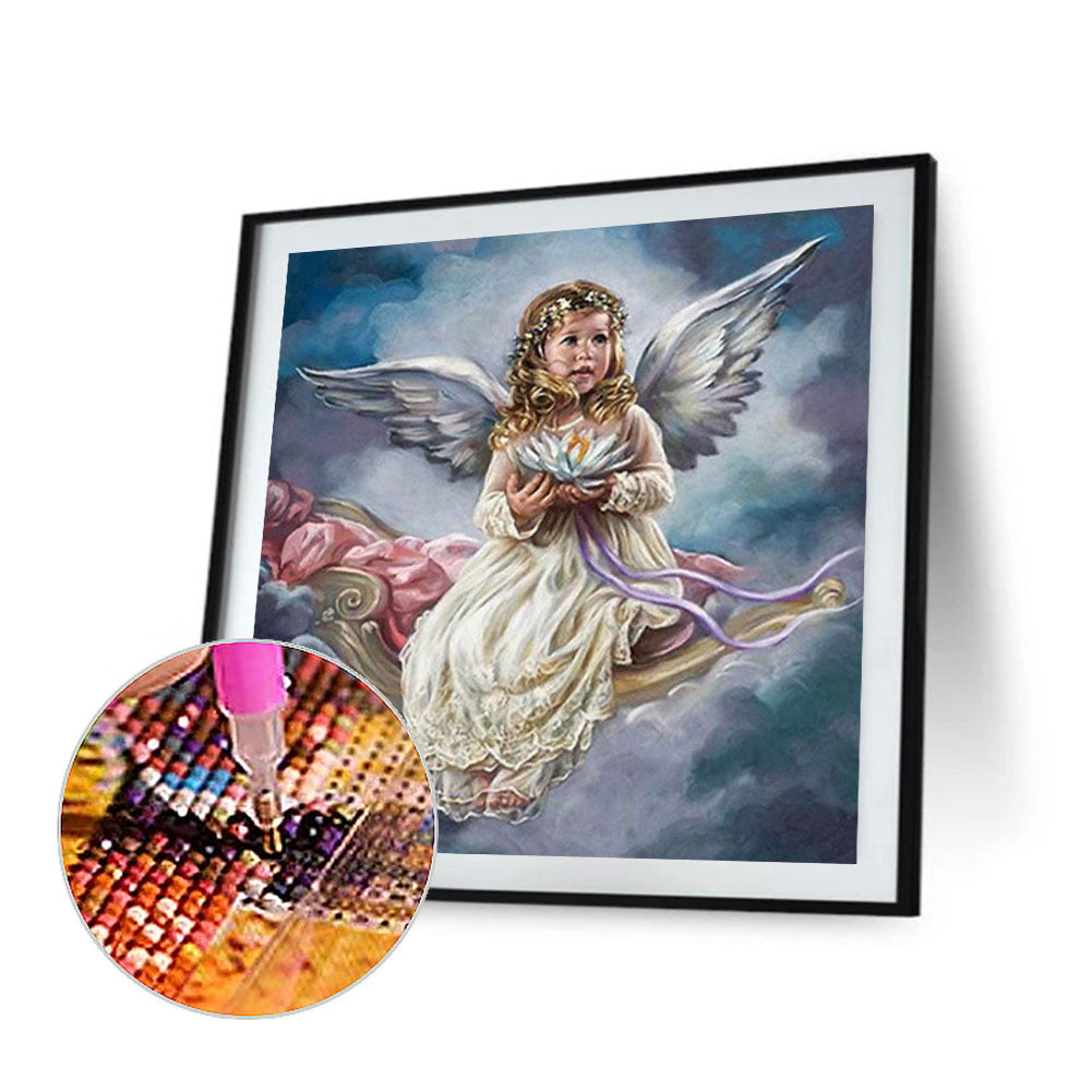 Little Angel - Full Round Drill Diamond Painting 50*50CM