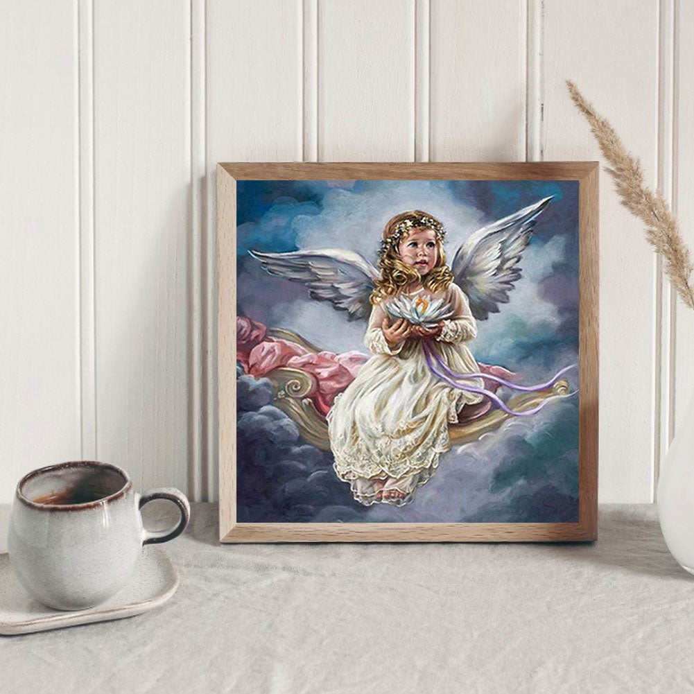 Little Angel - Full Round Drill Diamond Painting 50*50CM