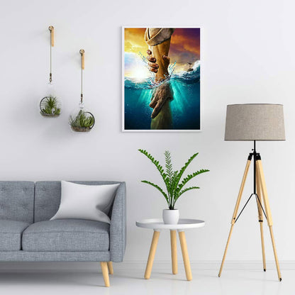 Hands - Full Round Drill Diamond Painting 50*60CM