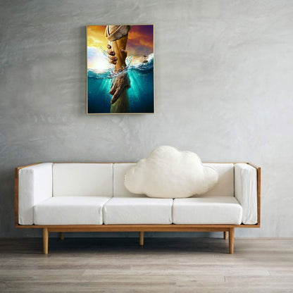 Hands - Full Round Drill Diamond Painting 50*60CM