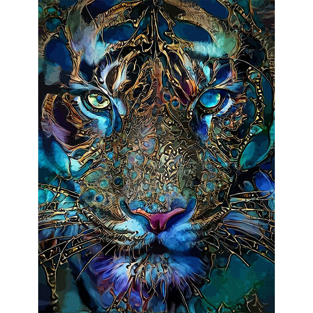 L.Roche Tiger - Full Square Drill Diamond Painting 50*60CM