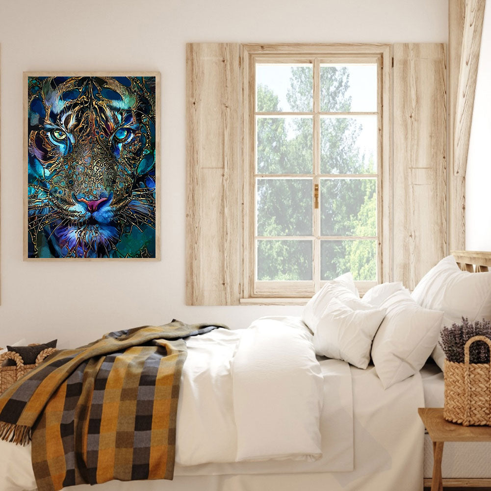 L.Roche Tiger - Full Square Drill Diamond Painting 50*60CM