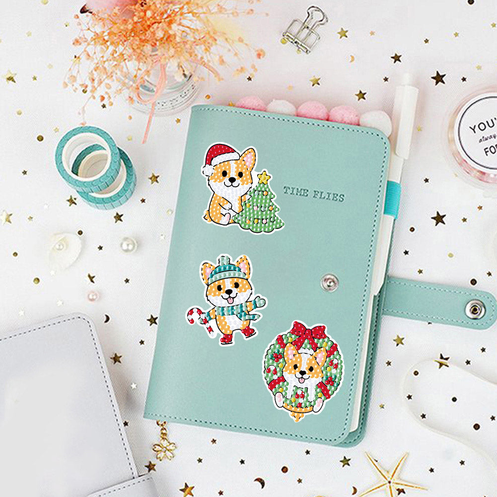 2pcs Craft Stickers Crafts Art Creative Cute Greeting Card for Childer Toy Gifts