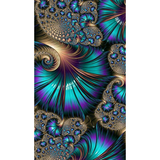 The Art Of Typing 40*70CM(Canvas) Full Round Drill Diamond Painting