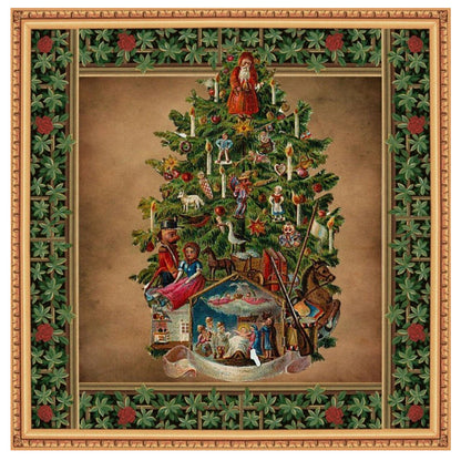 Christmas Tree - Full Round Drill Diamond Painting 30*30CM