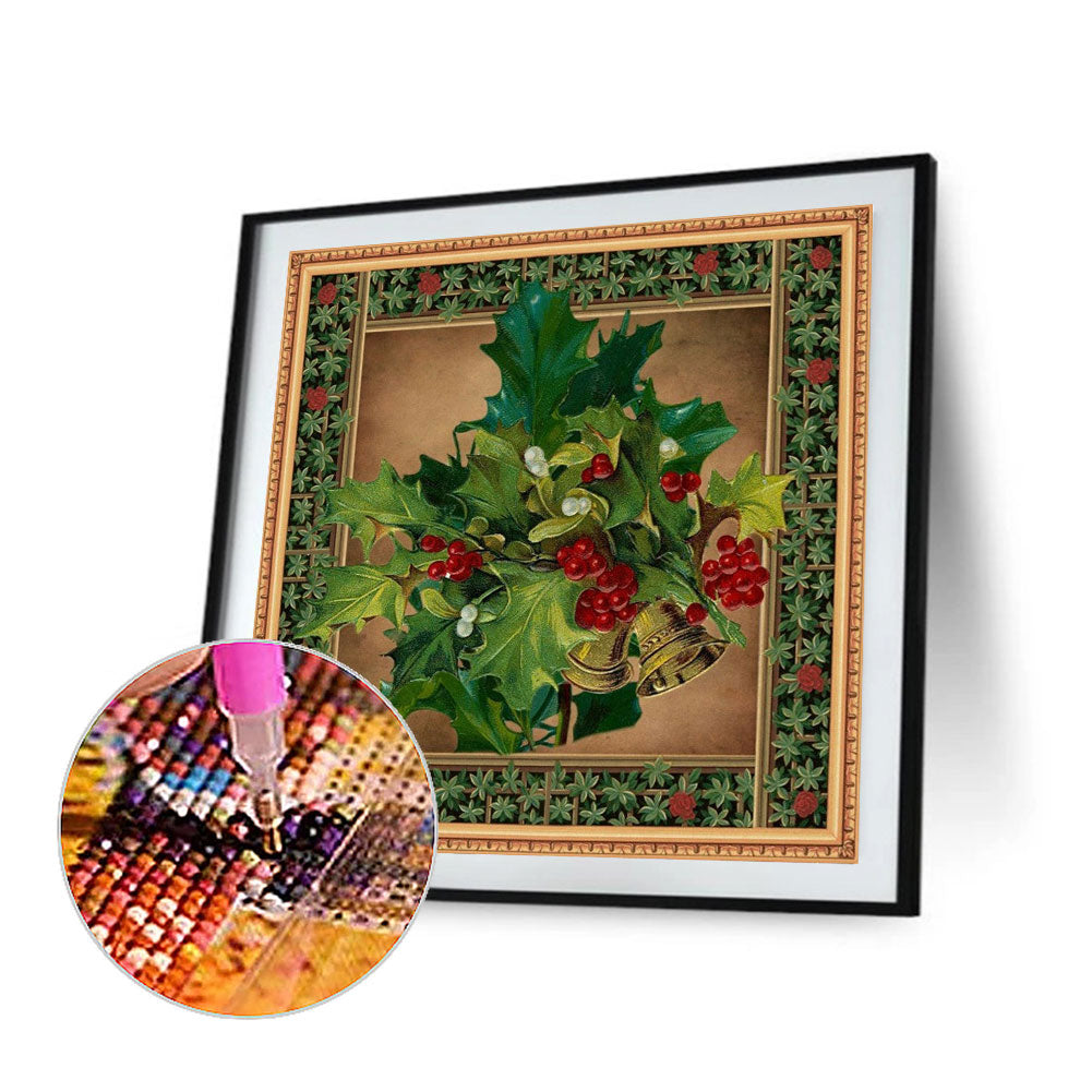 Christmas Bell - Full Round Drill Diamond Painting 30*30CM