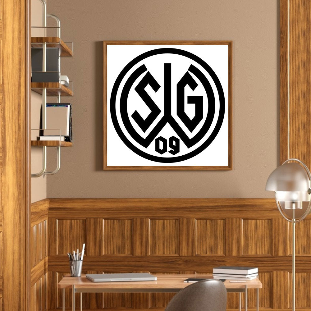 Wattensscheid Football Team Logo - Full Round Drill Diamond Painting 40*40CM