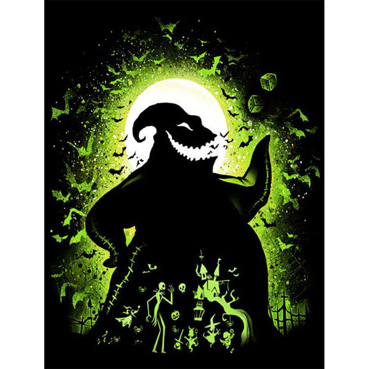 Ukibuki Silhouette - Full Round Drill Diamond Painting 30*40CM