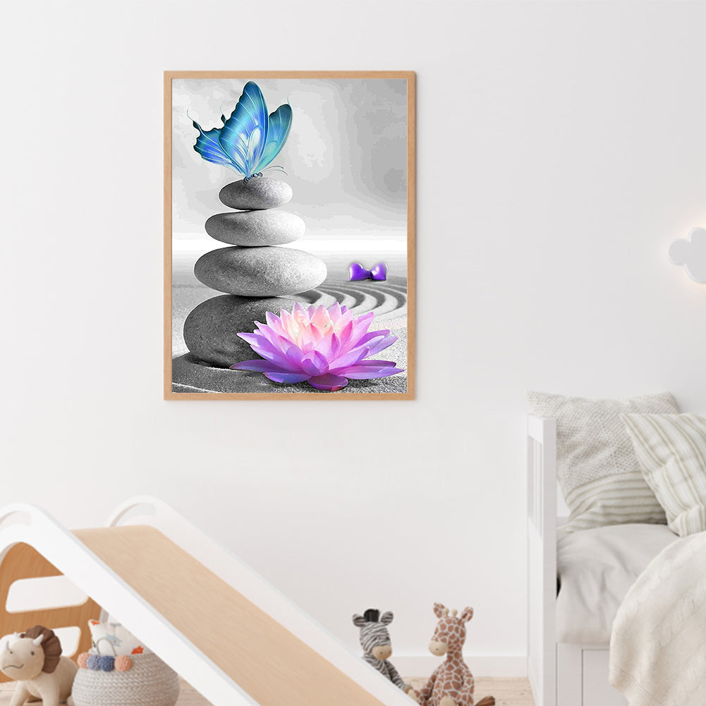 Zen Pebble - Full Round Drill Diamond Painting 30*40CM