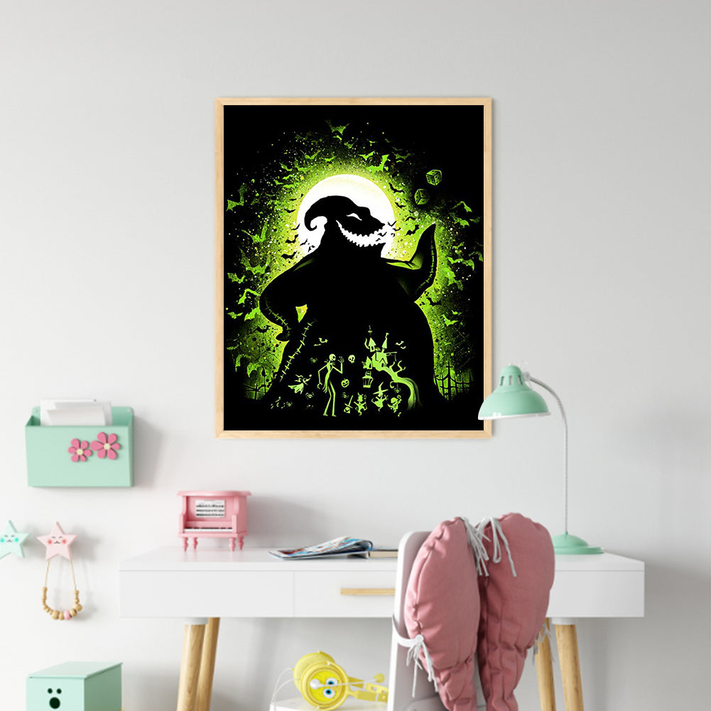 Weird City Night - Full Round Drill Diamond Painting 40*50CM