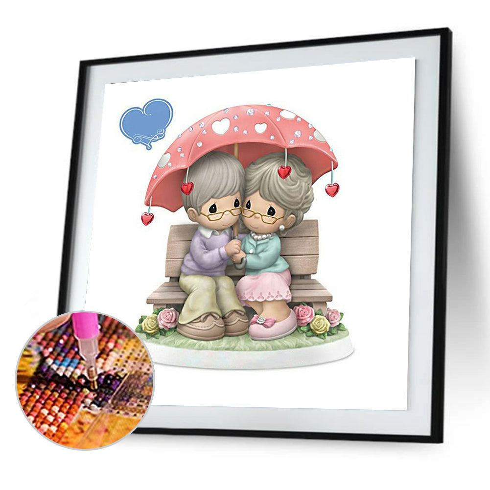 Precious Moment Doll - Full Round Drill Diamond Painting 50*50CM