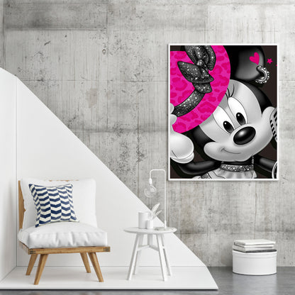 Mickey Mouse - Full Round Drill Diamond Painting 40*50CM