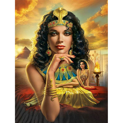 Cleopatra Vii - Full Round Drill Diamond Painting 40*50CM