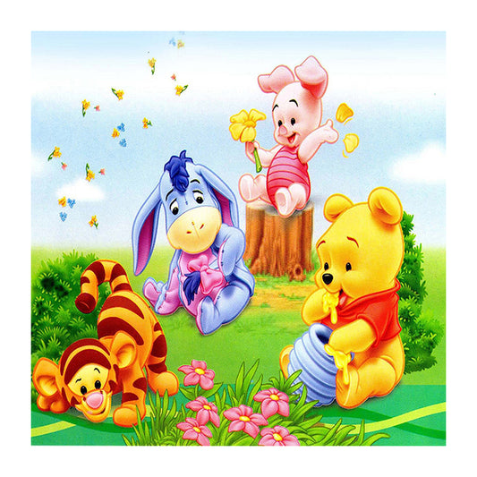 Winnie The Pooh And Friends - Full Square Drill Diamond Painting 40*40CM