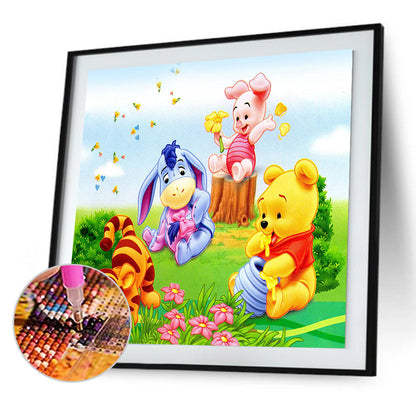 Winnie The Pooh And Friends - Full Square Drill Diamond Painting 40*40CM