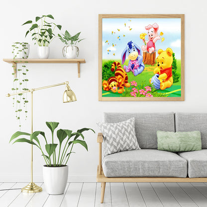 Winnie The Pooh And Friends - Full Square Drill Diamond Painting 40*40CM