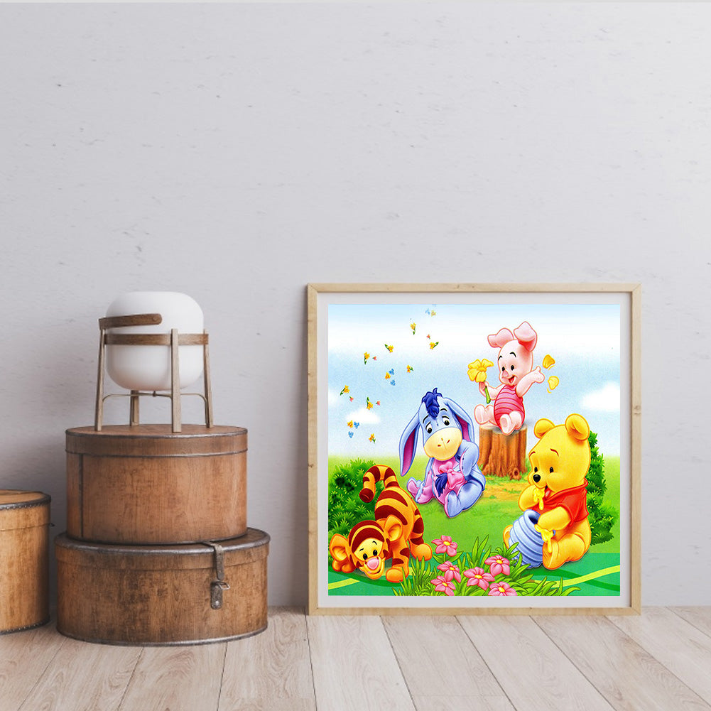 Winnie The Pooh And Friends - Full Square Drill Diamond Painting 40*40CM
