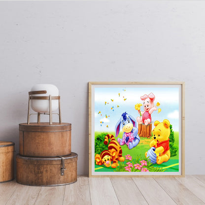Winnie The Pooh And Friends - Full Square Drill Diamond Painting 40*40CM
