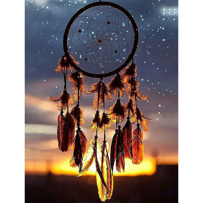 Dreamcatcher - Full Round Drill Diamond Painting 30*40CM
