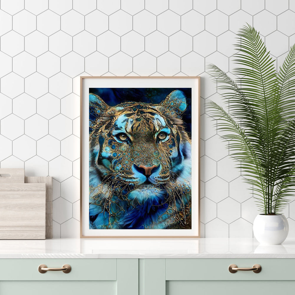 L¨¦a Roche Tiger - Full Square Drill Diamond Painting 40*50CM