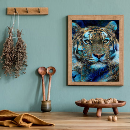 L¨¦a Roche Tiger - Full Square Drill Diamond Painting 40*50CM