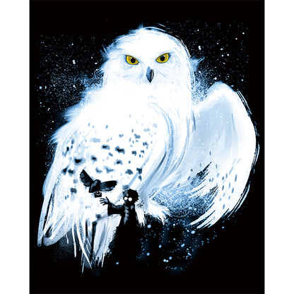 White Owl - Full Square Drill Diamond Painting 40*50CM