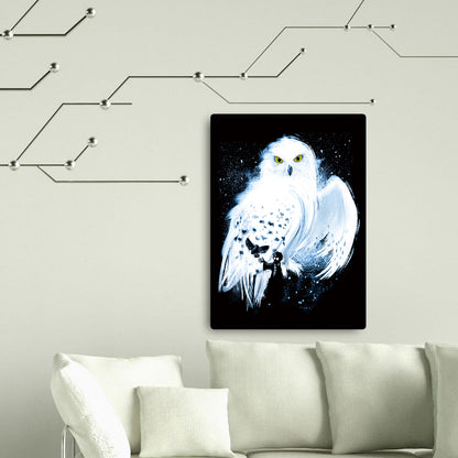 White Owl - Full Square Drill Diamond Painting 40*50CM