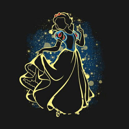 Disney Snow White Silhouette - Full Square Drill Diamond Painting 50*50CM