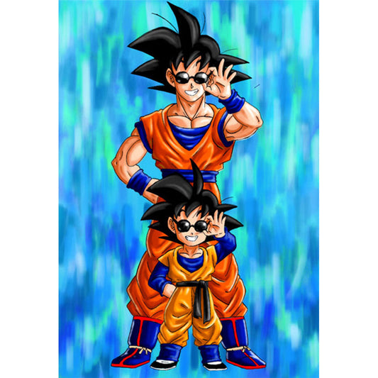 Dragon Ball - Full Round Drill Diamond Painting 30*40CM