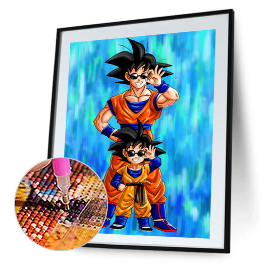 Dragon Ball - Full Round Drill Diamond Painting 30*40CM