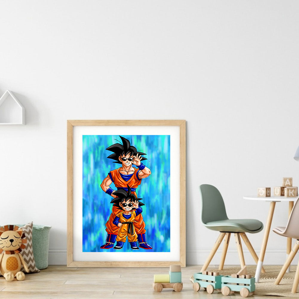 Dragon Ball - Full Round Drill Diamond Painting 30*40CM