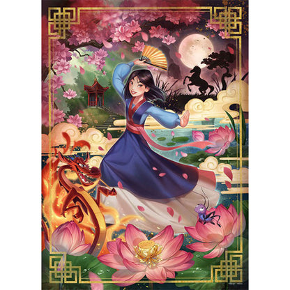 Princess Mulan - Full Round Drill Diamond Painting 40*50CM