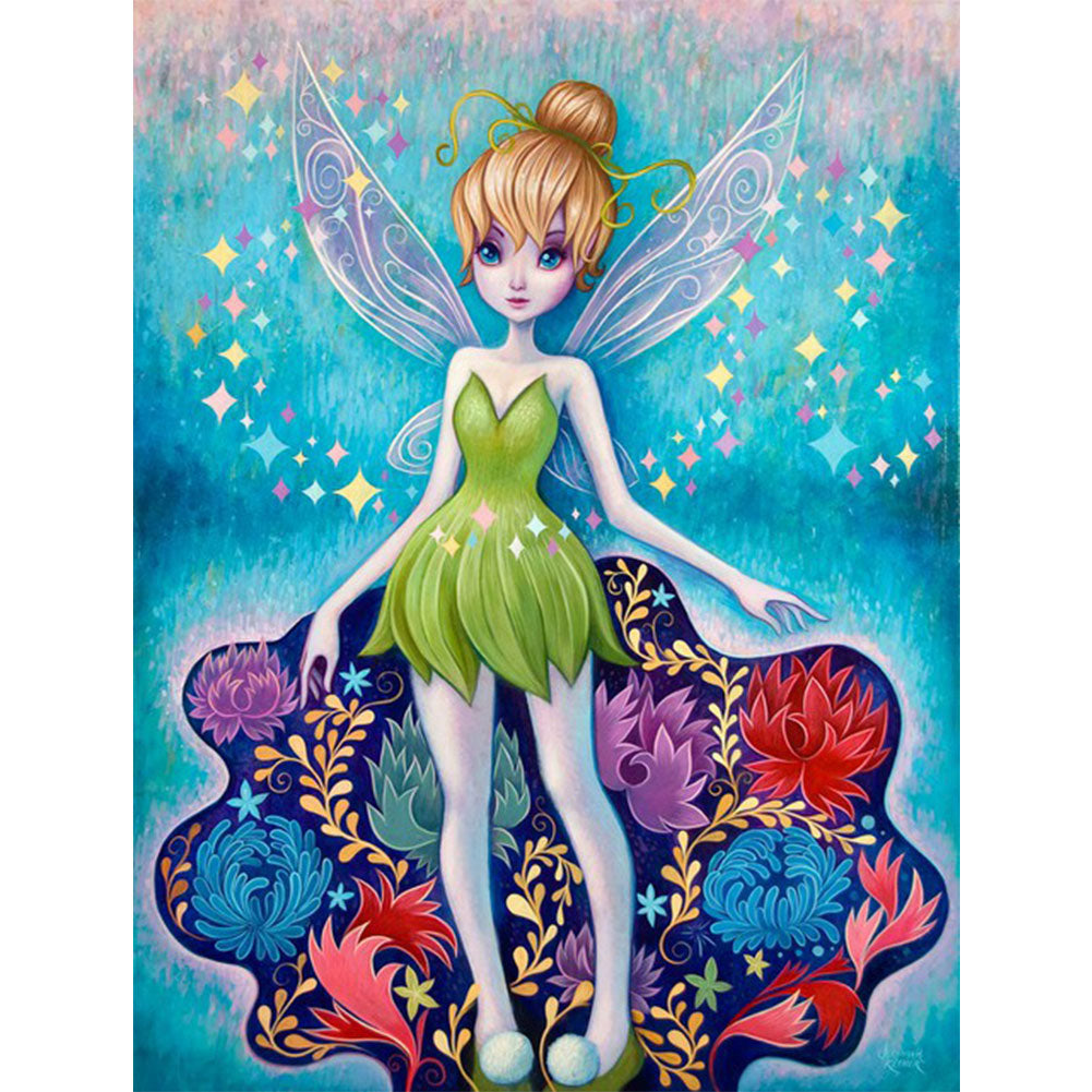 Tinker Bell - Full Round Drill Diamond Painting 30*40CM