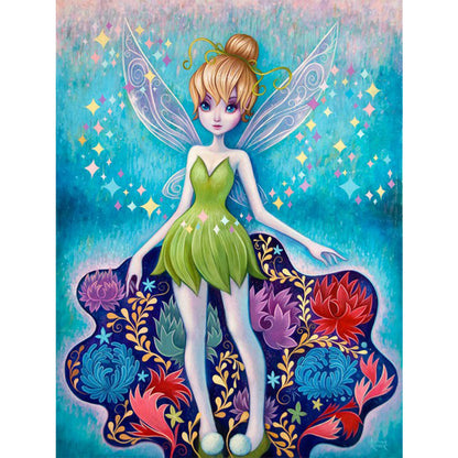Tinker Bell - Full Round Drill Diamond Painting 30*40CM