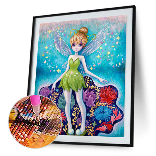 Tinker Bell - Full Round Drill Diamond Painting 30*40CM