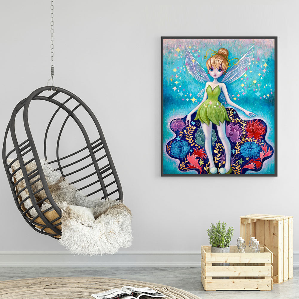 Tinker Bell - Full Round Drill Diamond Painting 30*40CM