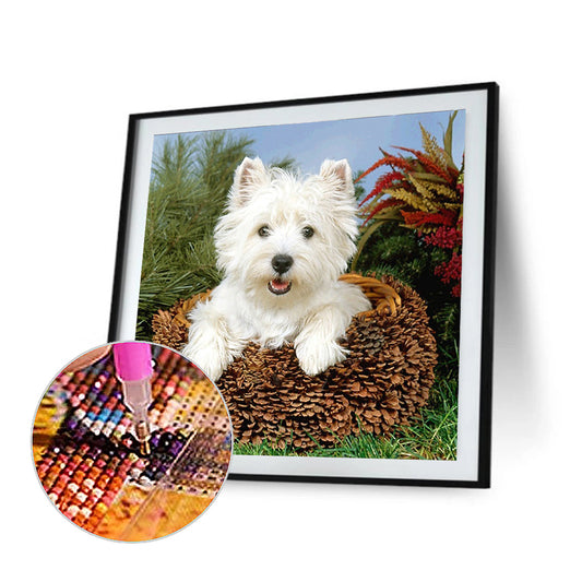 West Highland Dog - Full Square Drill Diamond Painting 40*40CM
